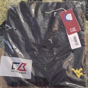 Cutter & Buck 1/4 zip pullover with WV logo.